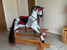 Stunning full size collinson rocking horse 46” tall