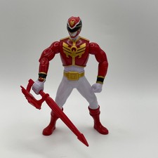 Bandai Power Ranger Megaforce Red Ranger with Sword Kids Action Figure Toy #b1
