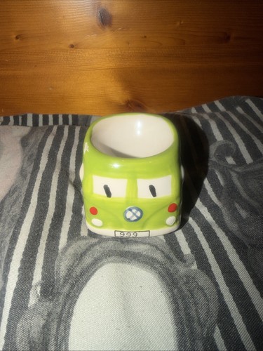 Camper van egg cup green - vw,
