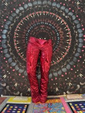 Richard Orlinski, Red Small sculpture/maquette Wild Denim Spirit, Edition 69/250