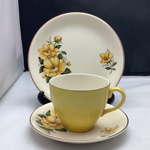 Vintage china tea trios - vintage,