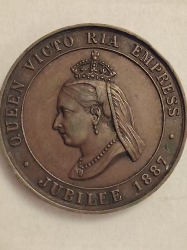 1887 queen victoria - queen, golden