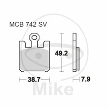Carbon Brake Pads CRQ TRW