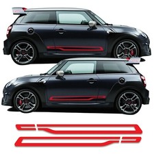 GP Side Stripes Kit Vinyl Decal Sticker Exact Fits Mini Cooper S JCW F56 F57