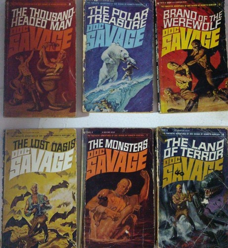 Doc savage bantam paperback - bantam,
