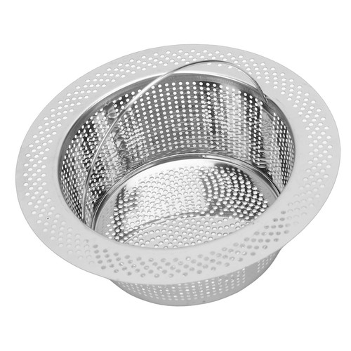 Stainless steel pulp strainer - steel,