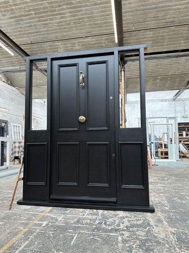 Hardwood panel entrance - hardwood,