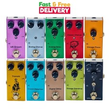 Guitar Stompbox Pedal Set