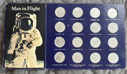 Vintage man flight - 'man, 1970