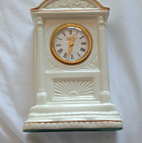 Belleek white analogue - white, mantel