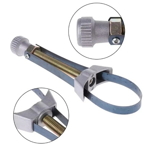 Adjustable strap wrench oil - adjustable,