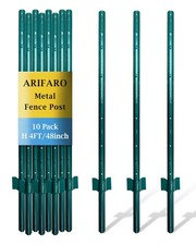 10 Pack No Digging Metal Posts