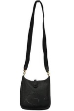 HERMÈS 2020 EVELYNE TMP CLEMENCE LEATHER SHOULDER BAG