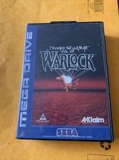 Warlock SEGA Mega Drive Boxed Acclaim 1995 Very Rare Retro Megadrive Boxed