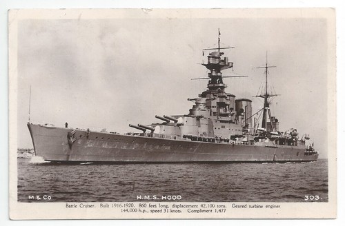 Hms hood battlecruiser royal - hood,