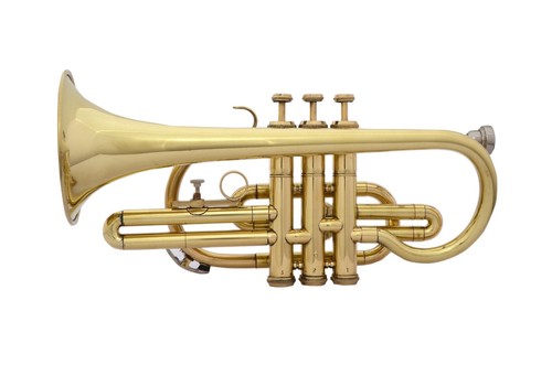 Cornet brass bb flat - ,