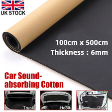 Self-adhesive Car Hood Sound Proofing Deadening Heat Noise Insulation Foam Mat