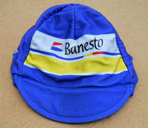 Banesto vintage cycling hat - banesto,