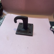 Antique Wrought Iron Beam Game Hook