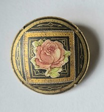 Vintage Damascene brooch 