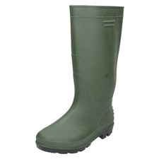 Ladies Spot On Flat Wellies