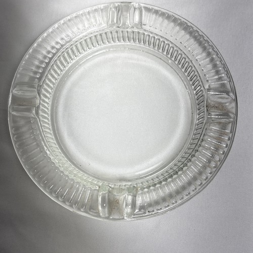 Vintage clear pressed glass - vintage,