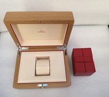 Omega Watch Wooden Box and