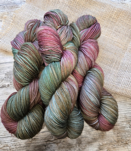 Hand dyed 4ply merino yarn - hand,