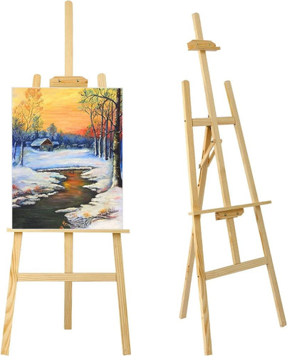 5ft studio wooden easel - 5ft,