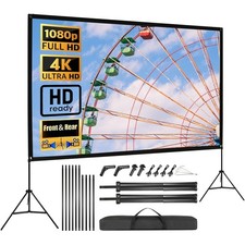 100" Projector Screen w/Tripod