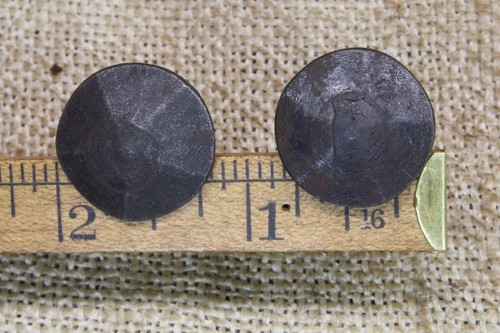 Two rosehead nails - rosehead,