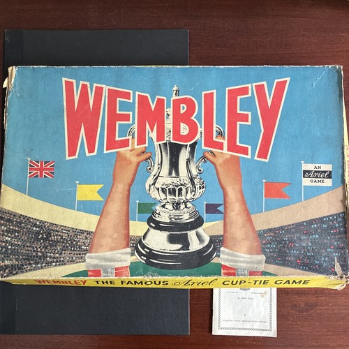 Vintage wembley board - vintage, game