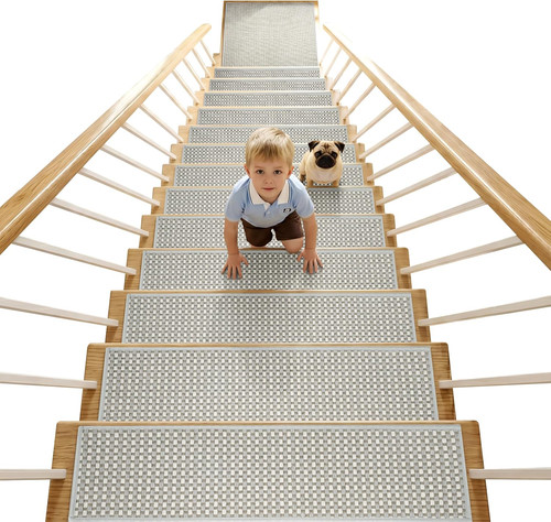 Chenille stair treads for - chenille,