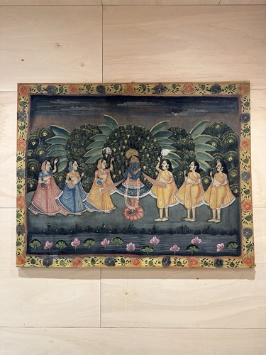 Pair indian pichwai hand - pair, of
