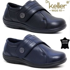 Ladies Leather Wide Fit Shoes