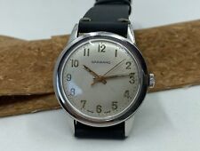 Vintage Garrard Mens Mechanical Watch - Serviced + Pouch - 1966