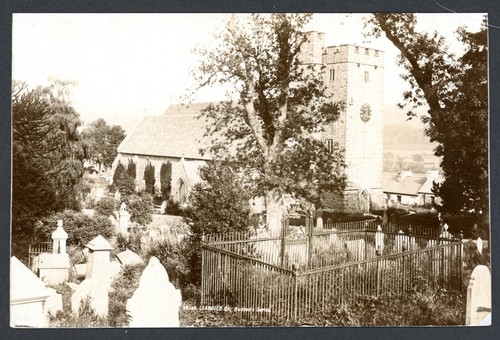 The parish church llandeilo - the,