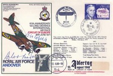 RAF Museum SC24 - RAF Andover - Signed Douglas Bader & Herbert Ihlefeld