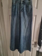 Extra Wide Flare Jeans Size 8