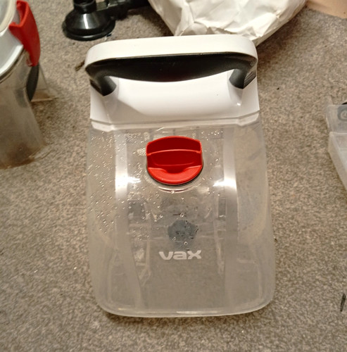 Vax clear plastic vacuum - vax,