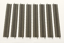 Fleischmann Profi 6101 HO Scale Straight Track 200mm X 8 Fleischmann 1:87 Scale