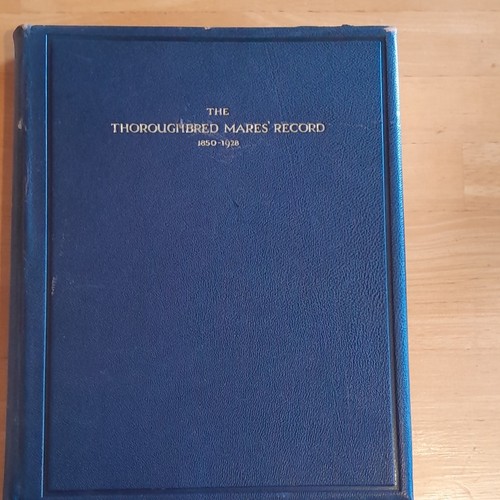 The thoroughbred mares record - thoroughbred,