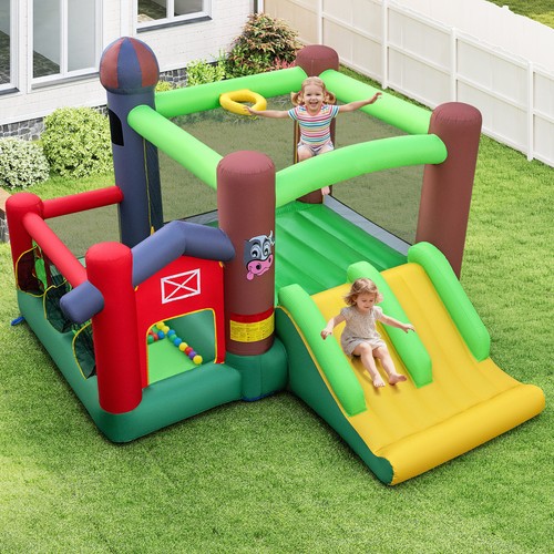 Bounce house kids castle - bounce, slide