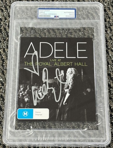 Adele signed autograph - autograph, at