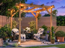 Wooden Pergola Kit 2m x 2m