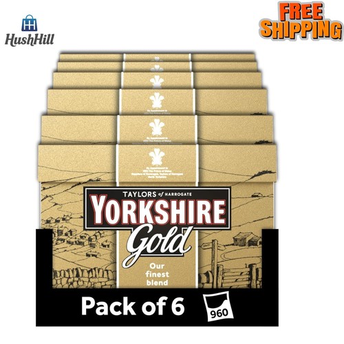 Yorkshire tea gold 960 - gold,