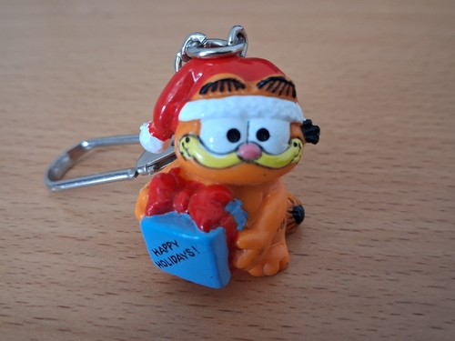 Vintage garfield keyring - garfield,