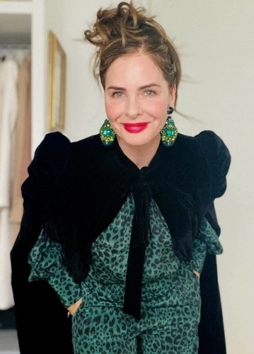 Zara black velvet cape - , cloak
