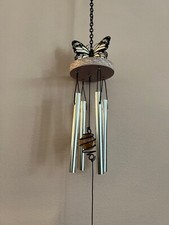 BUTTERFLY Glitter Windchime