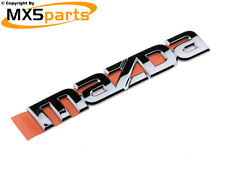 MX5 Rear Boot Lid Mazda Badge